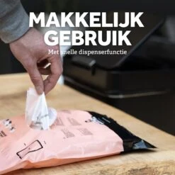 BagFitter Roze B 50L Vuilniszak Met Trekband Van 100% Gerecycled Plastic - 75cm X 61cm - 30 Stuks - 50 Liter - Vuilniszakken - Afvalzakken - Prullenbakzakken Geschikt Voor O.a. Homra Lux En StangVollby Mandal 12 BagFitter Roze B 50L Vuilniszak Met Trekband Van 100% Gerecycled Plastic - 75cm X 61cm - 30 Stuks - 50 Liter - Vuilniszakken - Afvalzakken - Prullenbakzakken Geschikt Voor O.a. Homra Lux En StangVollby Mandal -Huishoudelijke Schoonmaak 1200x1200 2808