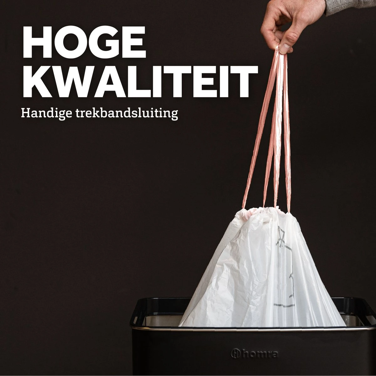 BagFitter Roze B 50L Vuilniszak Met Trekband Van 100% Gerecycled Plastic - 75cm X 61cm - 30 Stuks - 50 Liter - Vuilniszakken - Afvalzakken - Prullenbakzakken Geschikt Voor O.a. Homra Lux En StangVollby Mandal 7 BagFitter Roze B 50L Vuilniszak Met Trekband Van 100% Gerecycled Plastic - 75cm X 61cm - 30 Stuks - 50 Liter - Vuilniszakken - Afvalzakken - Prullenbakzakken Geschikt Voor O.a. Homra Lux En StangVollby Mandal - Afbeelding 5