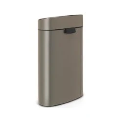 Brabantia Touch Bin Prullenbak - 40 L - Platinum -Huishoudelijke Schoonmaak 1200x1200 3100