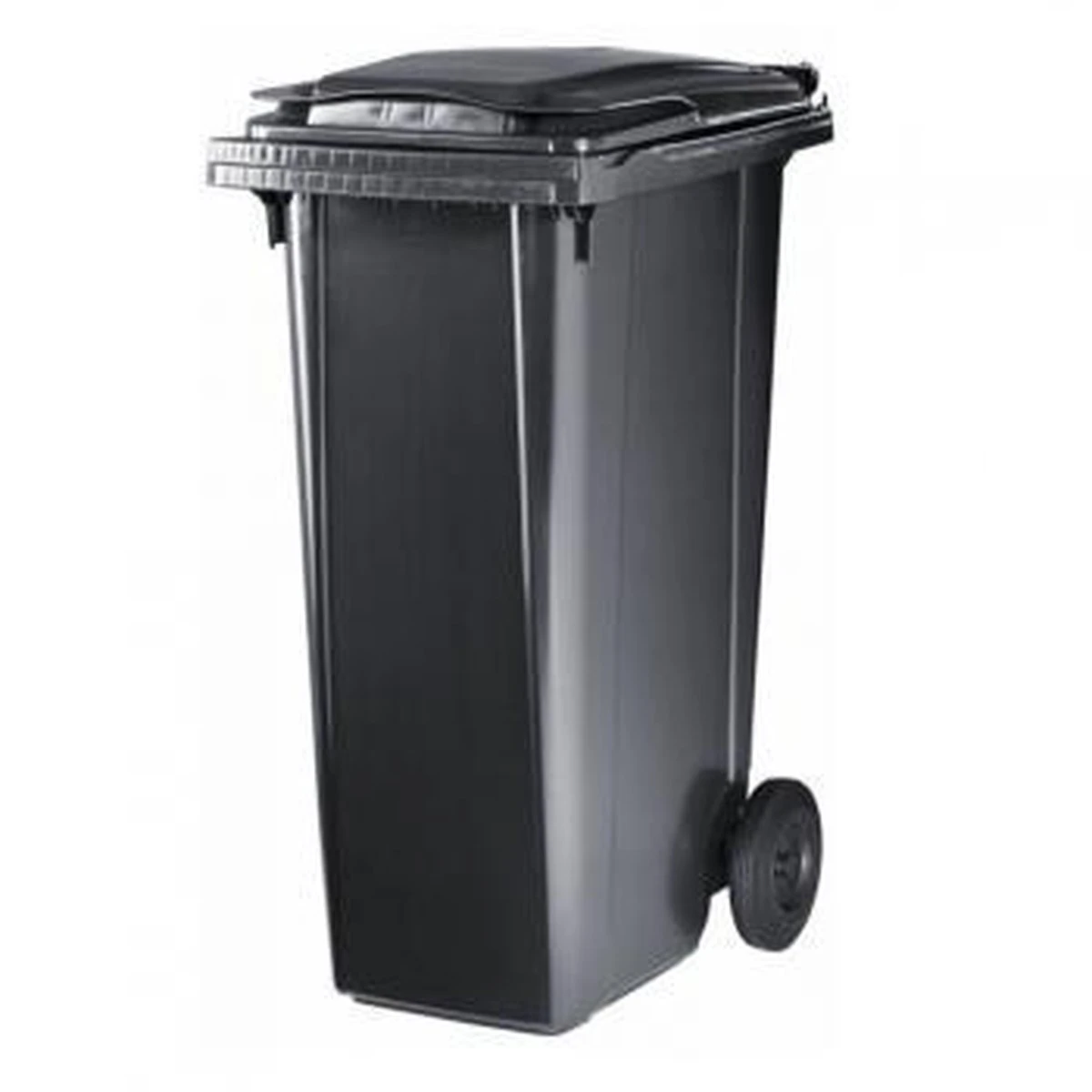 Kunststof Kliko Afval Rolcontainer Mini Container - 240 Liter - Grijs 7 Kunststof Kliko Afval Rolcontainer Mini Container - 240 Liter - Grijs - Afbeelding 5