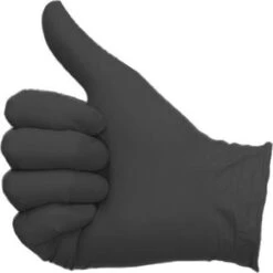 Merkloos Handschoenen Wegwerp Nitril - Latex Vrij - Poedervrij -Zwart - Maat M - 100 Stuks -Huishoudelijke Schoonmaak 1200x1200 3305