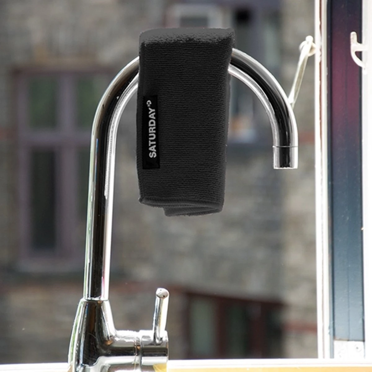 Klud Microvezel Vaatdoekjes - Set Van 7 - Zwart 4 Klud Microvezel Vaatdoekjes - Set Van 7 - Zwart - Afbeelding 2