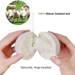 Wollen Drogerballen - Duurzaam & Milieuvriendelijk - Wasbol - Verkort Droogtijd - Droogballen - Hypoallergeen En Chemicaliënvrij - Bespaar Op Energierekening - Wasdroger Ballen - Wasbollen -Huishoudelijke Schoonmaak 1200x1200 599
