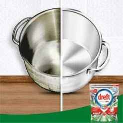 Dreft Platinum Plus All In One Fresh Herbal Breeze - 90 Vaatwascapsules -Huishoudelijke Schoonmaak 1200x1200 727