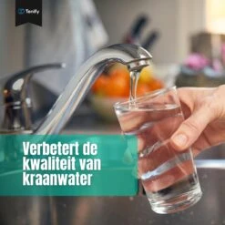 Tenify Magnetische Waterontharder - 7800 Gauss - Douche Filter - Waterverzachter - Waterontkalker - Antikalk Magneet - Waterleiding - Kalkaanslag -Huishoudelijke Schoonmaak 1200x1200 750