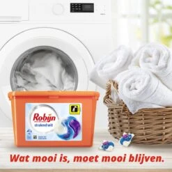 Robijn Wascapsules - 3-in-1 - Stralend Wit - 15 Stuks -Huishoudelijke Schoonmaak 1200x1200 96