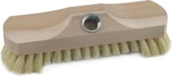 Houten Schrobborstel/schrobber Inclusief Metalen Telescoopsteel Zilver 200 Cm -Huishoudelijke Schoonmaak 1200x535