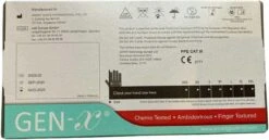 Gen-X Nitril Handschoenen | Handschoenen Wegwerp | Medisch | 100 PCS | Maat XL -Huishoudelijke Schoonmaak 1200x625