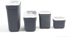 Curver Ready To Collect Prullenbak - GFT - 5L - Donkergrijs -Huishoudelijke Schoonmaak 1200x626 3