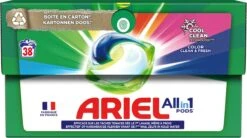 Ariel All In 1 Wasmiddel Pods - Kleur - 4 X 38 Wasbeurten - Voordeelverpakking -Huishoudelijke Schoonmaak 1200x670