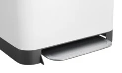 Prullenbak Met Pedaal - 50 Liter - RVS - Wit - Pedaalemmer StangVollby Osdall - Automatisch Lucht Filter - Odor Control - 50L Capaciteit - Soft Close Deksel - Afvalemmer - Met Hengsel - Afval Aandrukken - Scandinavisch Design - Hygiënisch -Huishoudelijke Schoonmaak 1200x720 10