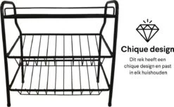 Zindoo Kruidenrek Zwart 3-laags Staand - Specerijen Rek - Kruiden Rek - Duurzaam RVS - Anti Slip Onderzijde - Specerijenstandaard – Keukenorganizer - Spice Rack - Kitchen Rack - Spice Organizer Keukenaccessoire - ZIN-SR05 13 Zindoo Kruidenrek Zwart 3-laags Staand - Specerijen Rek - Kruiden Rek - Duurzaam RVS - Anti Slip Onderzijde - Specerijenstandaard – Keukenorganizer - Spice Rack - Kitchen Rack - Spice Organizer Keukenaccessoire - ZIN-SR05 -Huishoudelijke Schoonmaak 1200x737 1