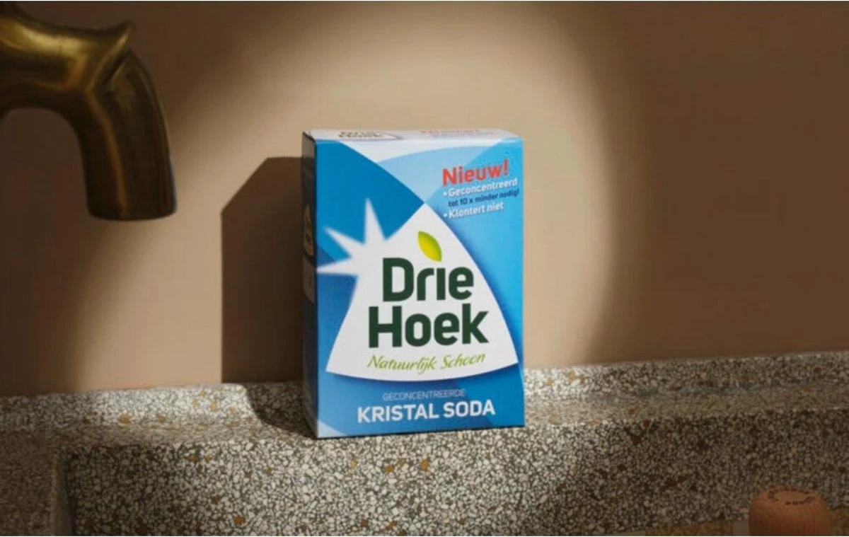 Driehoek Kristal Soda 600 Gr 4 Driehoek Kristal Soda 600 Gr - Afbeelding 2