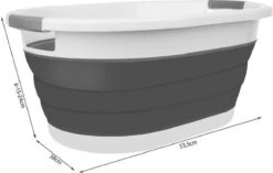 Merkloos Opvouwbare Siliconen Mand - Wasmand - Babybadje - Opbergmand - Opbergbox 25L - Ideaal Voor Camping Of Appartement 34 Merkloos Opvouwbare Siliconen Mand - Wasmand - Babybadje - Opbergmand - Opbergbox 25L - Ideaal Voor Camping Of Appartement -Huishoudelijke Schoonmaak 1200x764 3