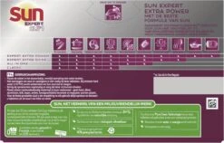 SUN® Sun Expert All-in 1 Vaatwastabletten - Extra Power - 6 X 23 Tabletten 11 SUN® Sun Expert All-in 1 Vaatwastabletten - Extra Power - 6 X 23 Tabletten -Huishoudelijke Schoonmaak 1200x770