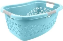 WASMAND ERGO OPEN 65X45X28 - 50 L LASSE AQUA BLUE KEEEPER 10782 12 WASMAND ERGO OPEN 65X45X28 - 50 L LASSE AQUA BLUE KEEEPER 10782 -Huishoudelijke Schoonmaak 1200x787 2