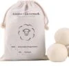 Geniet Van Gemak® | Herbruikbare Wollen Drogerballen | Wasbollen | Schaapswol | Duurzame En Energiebesparende Wasballen | 6 XL Drogerballen -Huishoudelijke Schoonmaak 1200x789