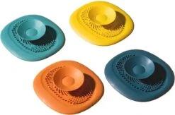 Luxe Doucheputje Afvoer Plug Zeef Stopper Stop - Universele Haarfilter Haarvanger Gootsteenstop Afvoerstop Onderdeel Afvoerputje Stopper Putje Rooster Voor Wastafel Gootsteen Spoelbak Bad Douchebak Keuken Wasbak Badkuip Aanrecht - Siliconen - Geel 13 Luxe Doucheputje Afvoer Plug Zeef Stopper Stop - Universele Haarfilter Haarvanger Gootsteenstop Afvoerstop Onderdeel Afvoerputje Stopper Putje Rooster Voor Wastafel Gootsteen Spoelbak Bad Douchebak Keuken Wasbak Badkuip Aanrecht - Siliconen - Geel -Huishoudelijke Schoonmaak 1200x792