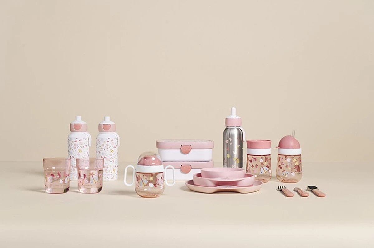 Mepal – Lunchset Campus (sb + Lb) – Schoolbeker En Broodtrommel Voor Kinderen – Flowers & Butterflies – Bento Box 9 Mepal – Lunchset Campus (sb + Lb) – Schoolbeker En Broodtrommel Voor Kinderen – Flowers & Butterflies – Bento Box - Afbeelding 7