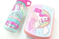 Unicorn Broodtrommel + PET Drinkfles Lichtblauw | Eenhoorn Lunchbox Set Voor Meisjes LS22 -Huishoudelijke Schoonmaak 1200x799 27