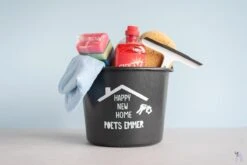 ByMi| Poetsemmer Happy New Home | Cadeautje Huis |Housewarming |Nieuwe Woning | Gepersonaliseerd -Huishoudelijke Schoonmaak 1200x800 53