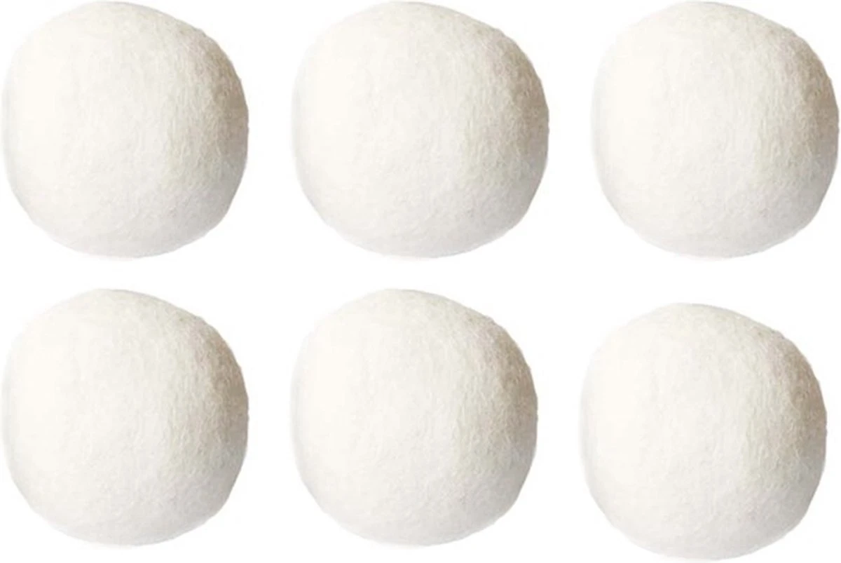 Drogerballen - Droogballen 6 Stuks XL - Herbruikbare Wasdrogerballen - Duurzaam - Energiebesparend 7 Drogerballen - Droogballen 6 Stuks XL - Herbruikbare Wasdrogerballen - Duurzaam - Energiebesparend - Afbeelding 5