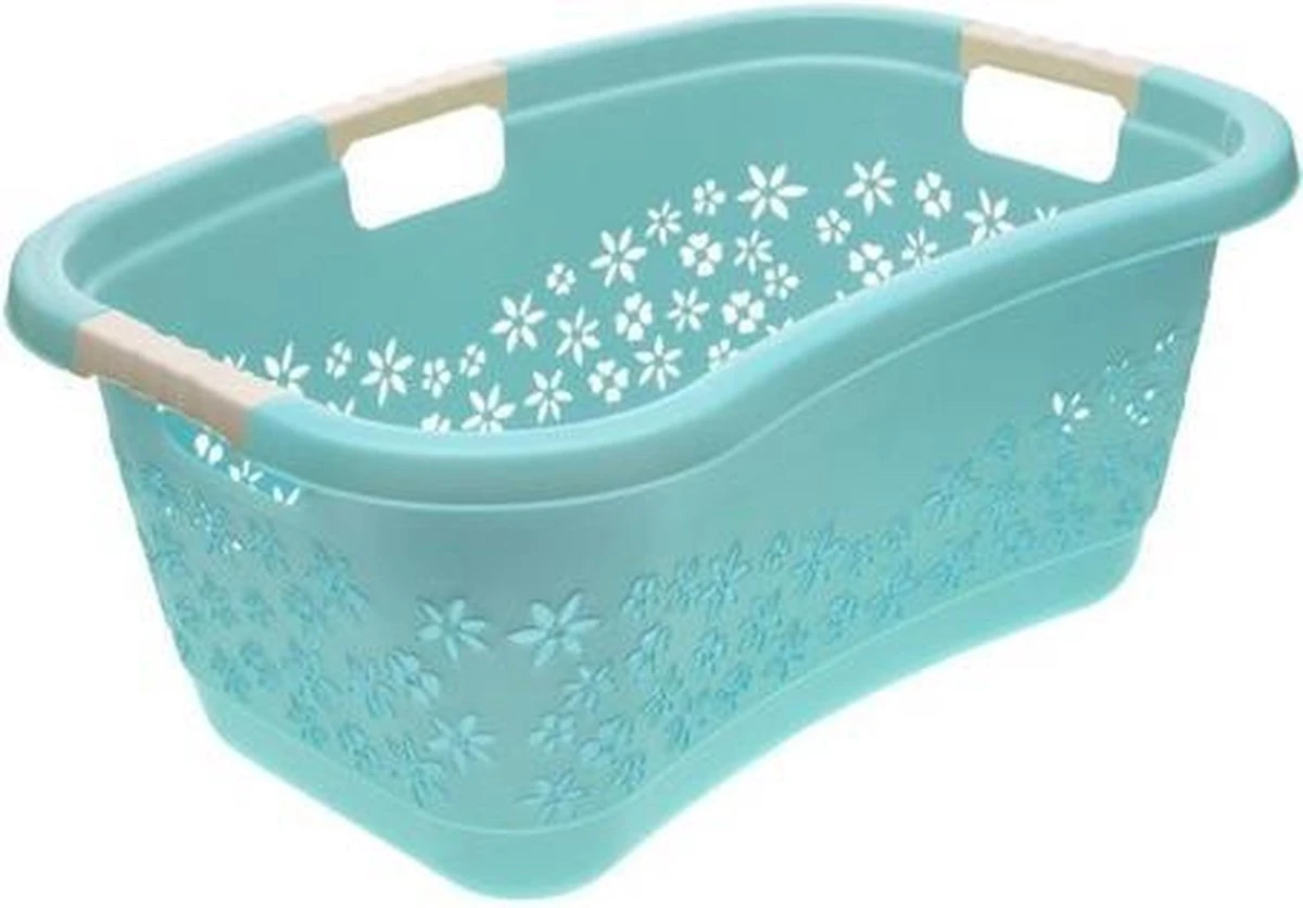 WASMAND ERGO OPEN 65X45X28 - 50 L LASSE AQUA BLUE KEEEPER 10782 2 WASMAND ERGO OPEN 65X45X28 - 50 L LASSE AQUA BLUE KEEEPER 10782