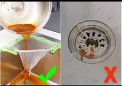 Merkloos Gootsteen Organizer - Gootsteen Afval Netje - Gootsteenontstopper - Spoelbak - Incl. 50 Netjes -Huishoudelijke Schoonmaak 1200x844 2