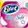 Edet Toiletpapier Ultra Soft 4 Laags 12 Rollen -Huishoudelijke Schoonmaak 1200x863 4