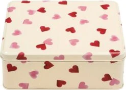 Emma Bridgewater - Vershouddoos - Bewaarblik - Rechthoek - Pink Hearts