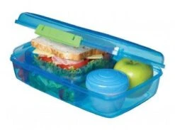 Sistema Bento Box 1.76L Met Boterhamlade - Doorzichtig/Paars 9 Sistema Bento Box 1.76L Met Boterhamlade - Doorzichtig/Paars -Huishoudelijke Schoonmaak 1200x887 3