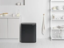Brabantia Bo Touch Bin Prullenbak - 60 L - Matt Black -Huishoudelijke Schoonmaak 1200x900 133