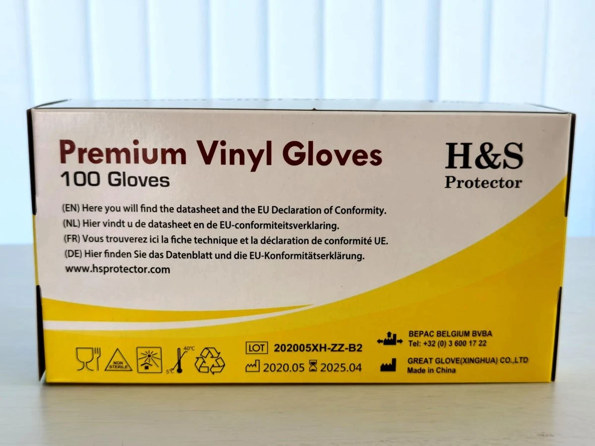 Wegwerp Handschoenen - Vinyl Handschoenen - Wit - Poedervrij - Maat L - Doos 100 Stuks 8 Wegwerp Handschoenen - Vinyl Handschoenen - Wit - Poedervrij - Maat L - Doos 100 Stuks - Afbeelding 6
