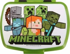 Mickey Mouse Minecraft Broodtrommel - 17x14 Cm - Brooddoos - Sandwich Box -Huishoudelijke Schoonmaak 1200x925 4