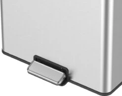 EKO Essential Prullenbak - 2x 20 L - Mat RVS -Huishoudelijke Schoonmaak 1200x939 6