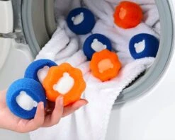 Merkloos Wasbol - Kat - Haarverwijderaar Voor Huisdieren - Haarverwijderaar - Wasbollen Voor Wasmachine - Wasbollen - 6 Stuks - Drogerballen. -Huishoudelijke Schoonmaak 1200x961 1