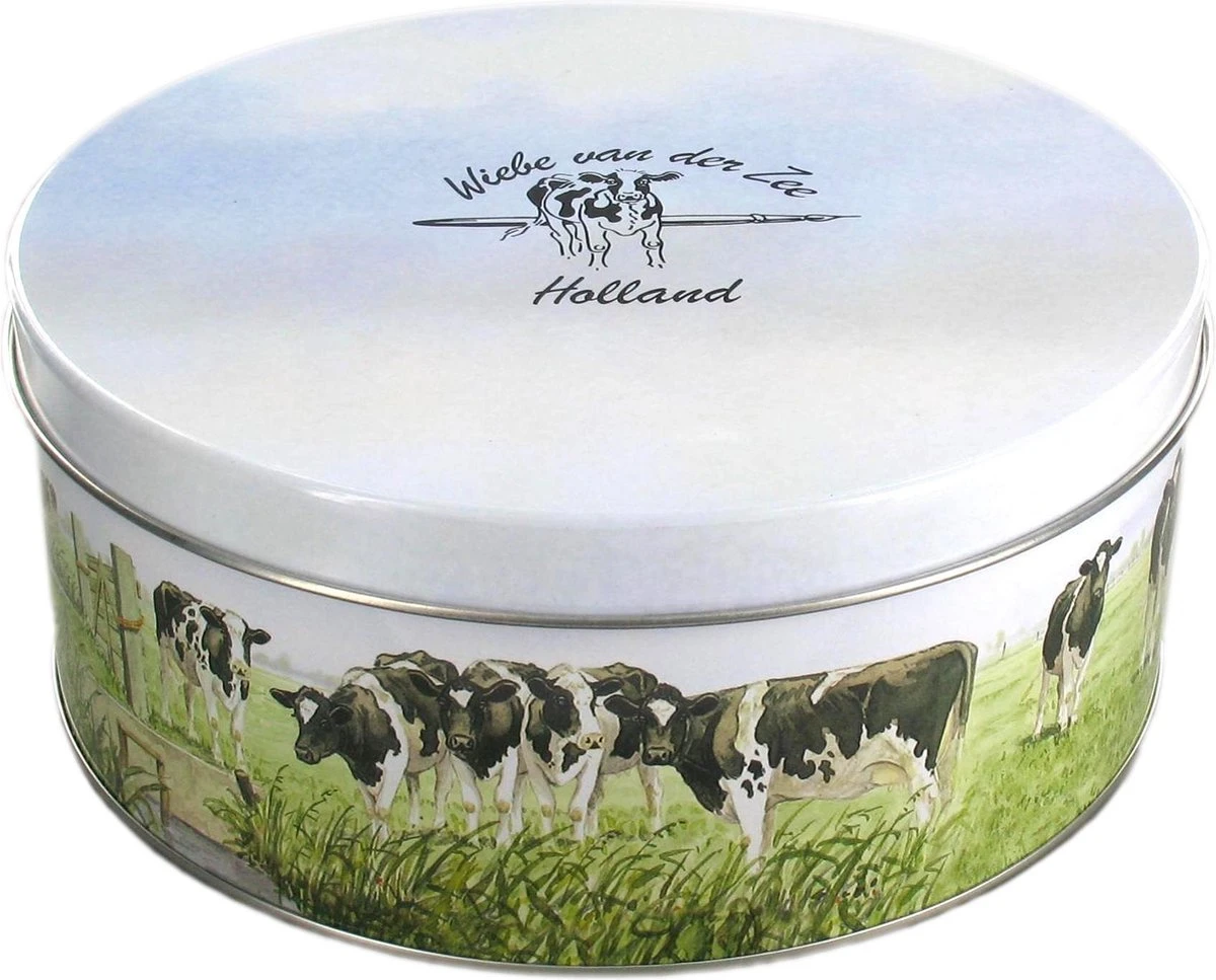 Wiebe Van Der Zee Koekblik 'Nieuwe Buren' 3 Wiebe Van Der Zee Koekblik 'Nieuwe Buren'