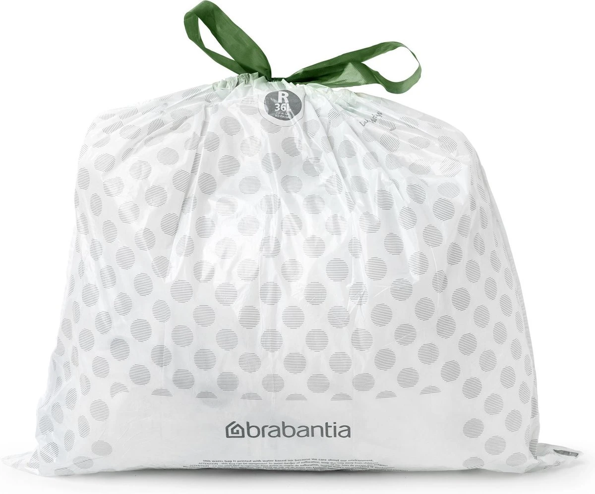 Brabantia PerfectFit Vuilniszakken - 36 L - Code R - 6 Rollen X 20 Stuks 11 Brabantia PerfectFit Vuilniszakken - 36 L - Code R - 6 Rollen X 20 Stuks - Afbeelding 9