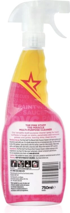 The Pink Stuff The Miracle Allesreiniger 750 Ml -Huishoudelijke Schoonmaak 396x1200 2