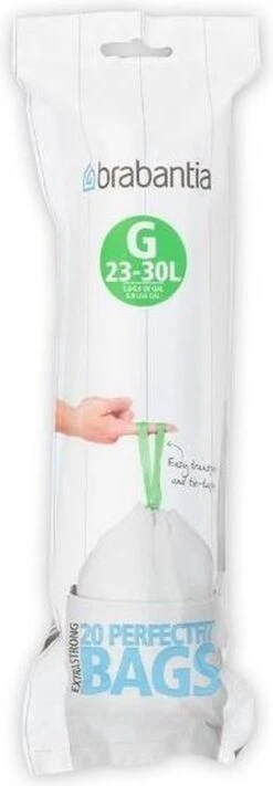 Brabantia Perfect Fit Afvalzak Met Trekbandsluiting - 23/30 L - Code G - 20 Stuks 23 Brabantia Perfect Fit Afvalzak Met Trekbandsluiting - 23/30 L - Code G - 20 Stuks -Huishoudelijke Schoonmaak 417x1200 5
