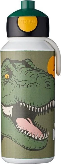 Mepal DINO Lunchset 3 Delig Voordeelset Broodtrommel, Pop-up Beker En Schoolbeker -Huishoudelijke Schoonmaak 450x1200 5