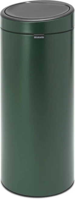 Brabantia Touch Bin Prullenbak - 30 L - Pine Green -Huishoudelijke Schoonmaak 455x1200 3