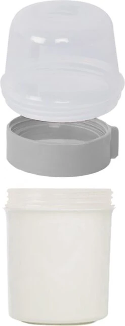 Lock&Lock Yoghurtbeker - Yoghurt Beker To Go - Muesli Beker To Go - Lunchpot - Lunchbeker - Medium - 560 Ml + 310 Ml - Wit -Huishoudelijke Schoonmaak 463x1200 2