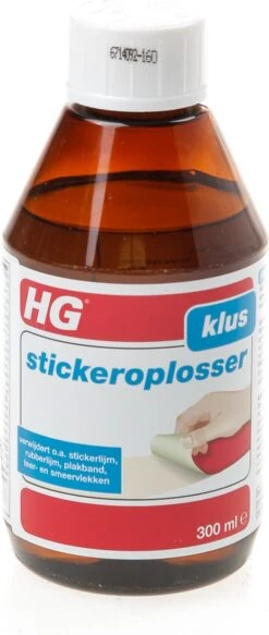HG Stickerverwijderaar - 300ml - Eenvoudig In Gebruik - 100% Lijmrestenverwijdering 14 HG Stickerverwijderaar - 300ml - Eenvoudig In Gebruik - 100% Lijmrestenverwijdering -Huishoudelijke Schoonmaak 508x1200 1