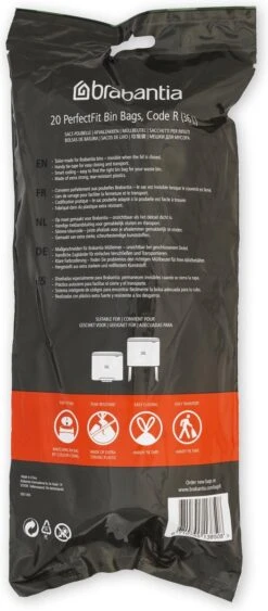 Brabantia PerfectFit Vuilniszakken - 36 L - Code R - 6 Rollen X 20 Stuks 14 Brabantia PerfectFit Vuilniszakken - 36 L - Code R - 6 Rollen X 20 Stuks -Huishoudelijke Schoonmaak 526x1200 8