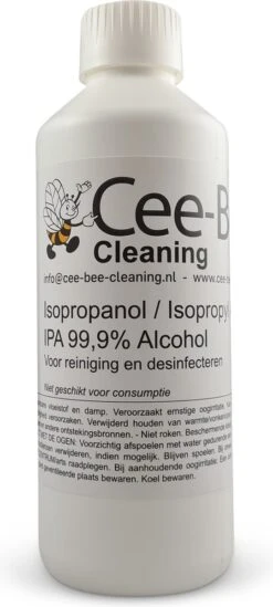 Cee-Bee Isopropanol | Isopropyl | IPA 99.9% Alcohol | 1000 Ml | 3 Flessen á 1 Liter | 3 Liter -Huishoudelijke Schoonmaak 540x1200