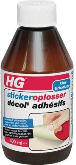 HG Stickerverwijderaar - 300ml - Eenvoudig In Gebruik - 100% Lijmrestenverwijdering 17 HG Stickerverwijderaar - 300ml - Eenvoudig In Gebruik - 100% Lijmrestenverwijdering -Huishoudelijke Schoonmaak 550x1200