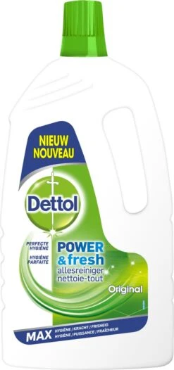 Dettol Power & Fresh - Allesreiniger - Orignal - 6 X 1,5 Liter -Huishoudelijke Schoonmaak 564x1200