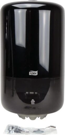 Tork Mini Centerfeed Poetspapier Dispenser Kunststof Zwart M1 12 Tork Mini Centerfeed Poetspapier Dispenser Kunststof Zwart M1 -Huishoudelijke Schoonmaak 574x1200 3