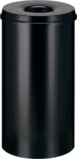 V-part Vlamdovende Prullenbak - 50L - Zwart -Huishoudelijke Schoonmaak 582x1200 5